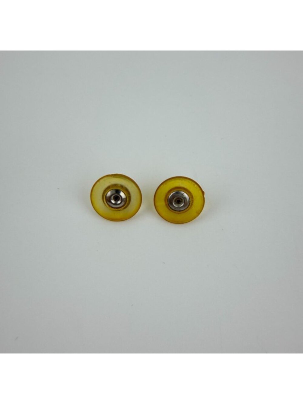 Chanel CC Logo Earrings Gold Vintage - Picture 4 of 5